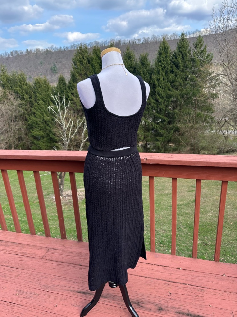 NEW! Free People Beach Havana Sweater Set in Black - Picture 3 of 6
